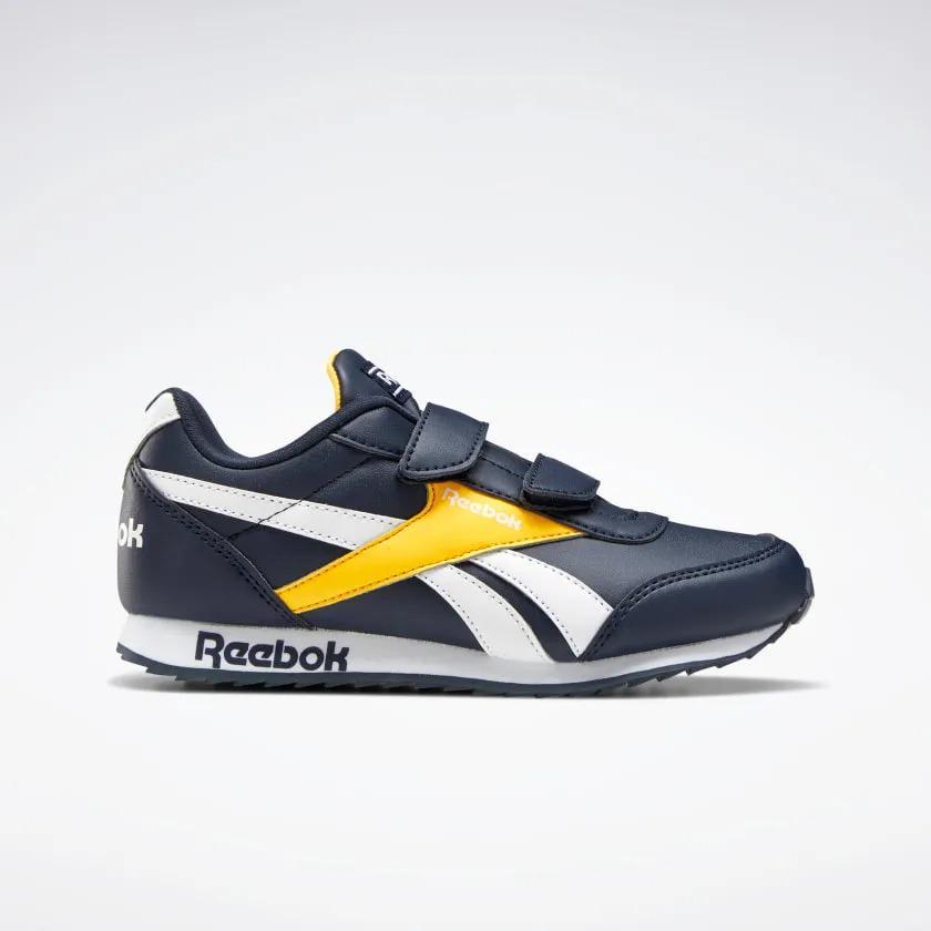Кросівки Reebok Royal Classic Jogger 2 р. 1/31,5 21 см Collegiate Navy/Gold/White (13714608) - фото 2 Кросівки Reebok Royal Classic Jogger 2 р. 1/31,5 21 см Collegiate Navy/Gold/White (13714608) - фото 2
