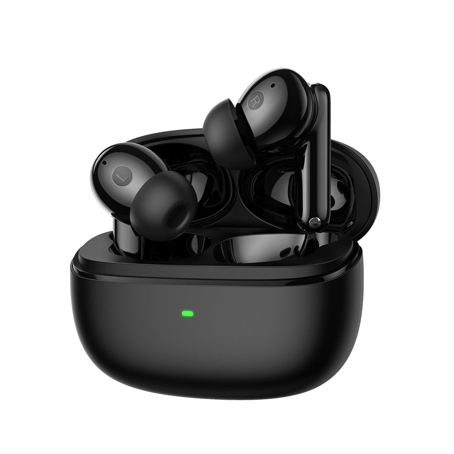Наушники беспроводные Hator Hyperpunk Truepods Hybrid ANC Bluetooth 5.4 IPX4 Black (HTA431)