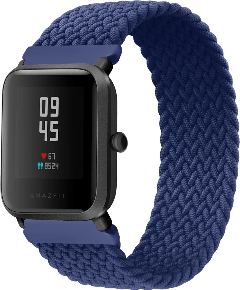 Ремінець Solo Loop для Amazfit Bip (145 мм) Blue (22242-28) Ремінець Solo Loop для Amazfit Bip (145 мм) Blue (22242-28)