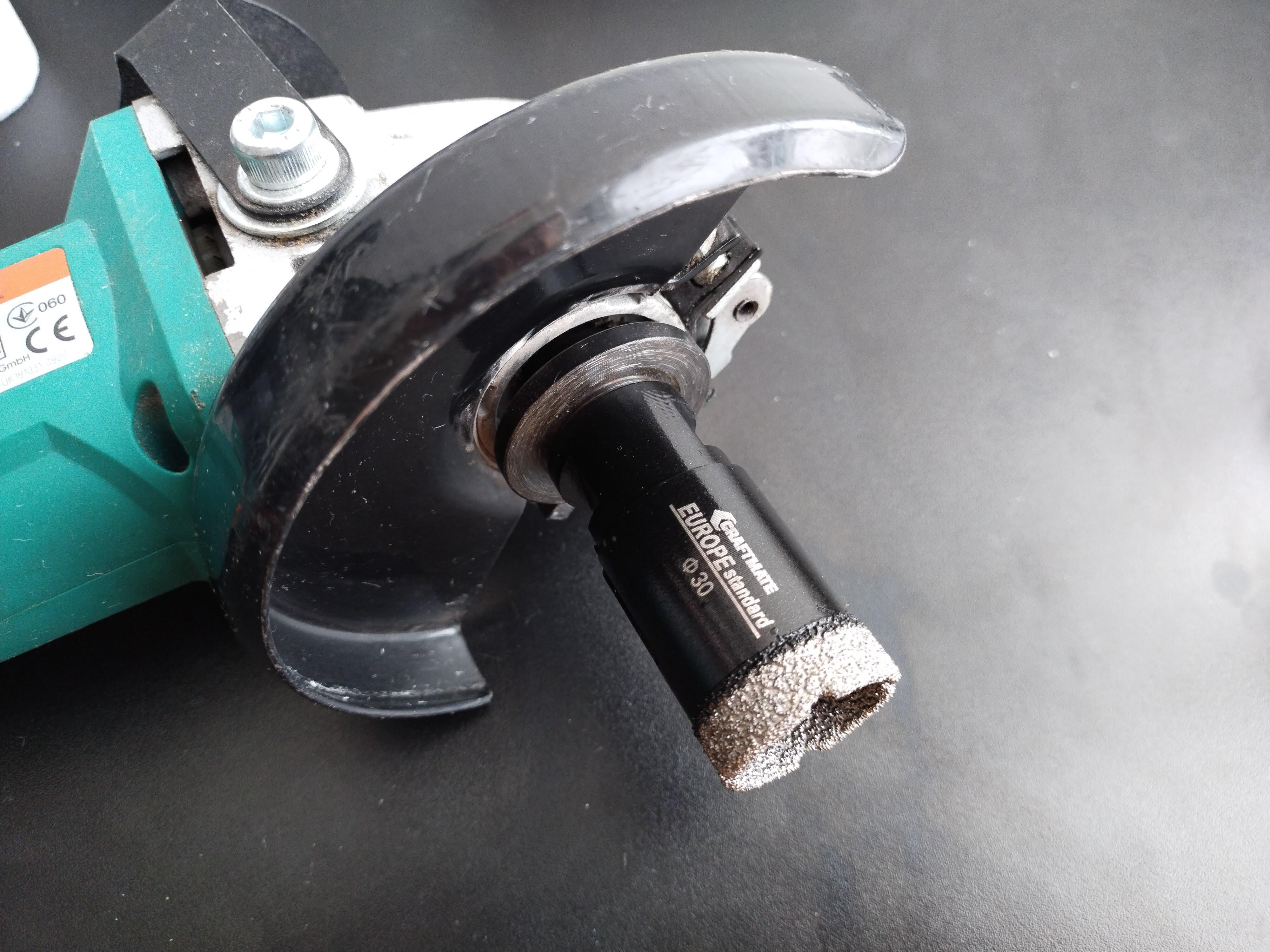 Коронка алмазна Craftmate 30 мм М14 сухе свердління для КШМ - фото 4 Коронка алмазна Craftmate 30 мм М14 сухе свердління для КШМ - фото 4