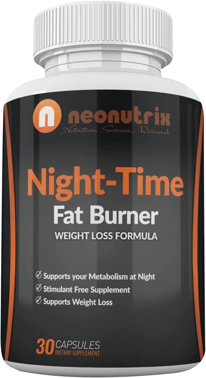 Жироспалювач Neonutrix NightTime Fat Burner Нічна формула спалювача 30 капсул (50093NEON30K)