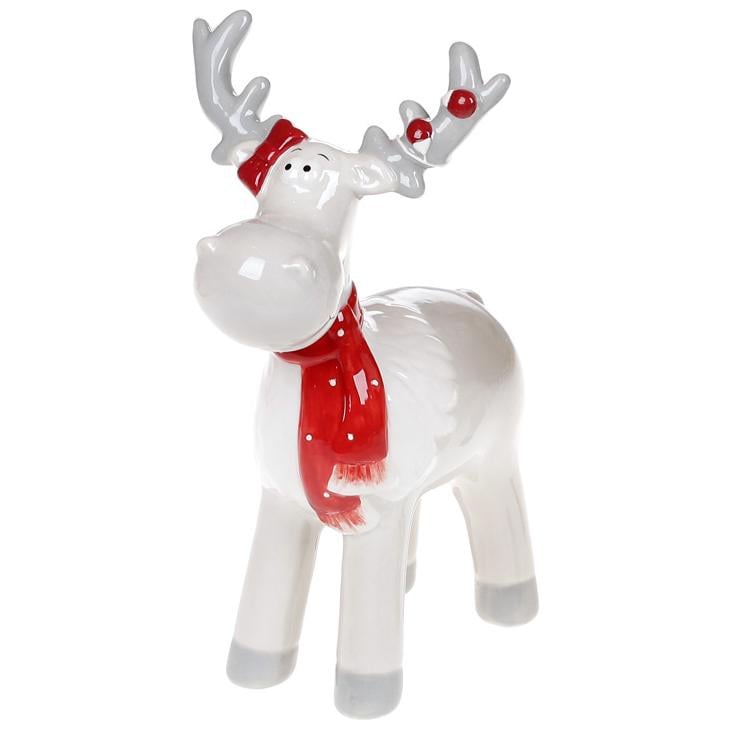 Декоративная статуэтка BonaDi Олень с шарфом (834-327)