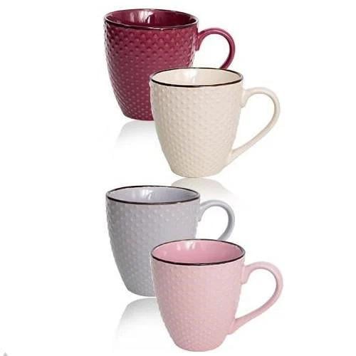 Набор чайный SNT 021-04-10 Dots на стойке 4х350 мл (713937)