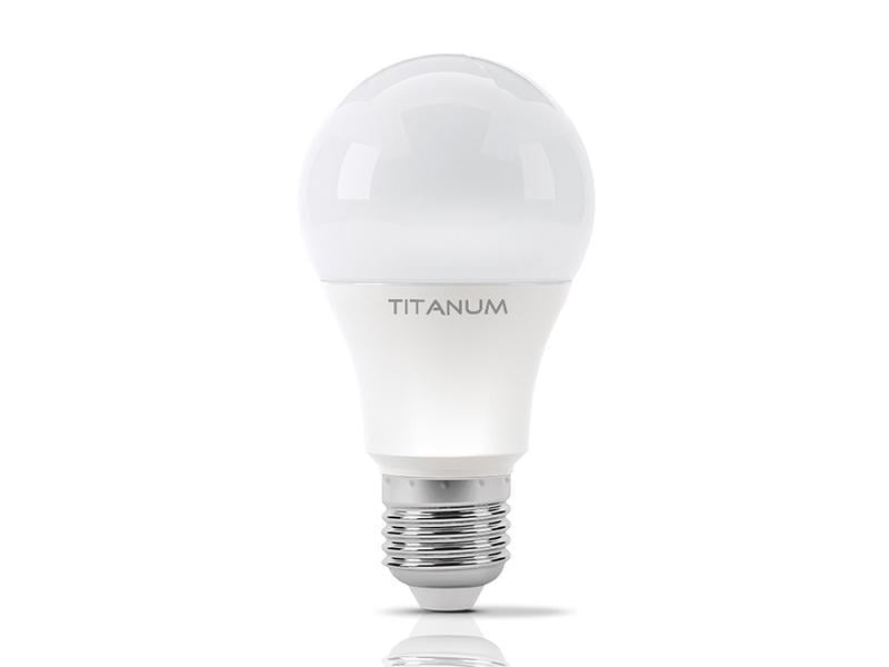 Светодиодная лампа TITANUM A60 10W E27 4100K 12V (22811301)