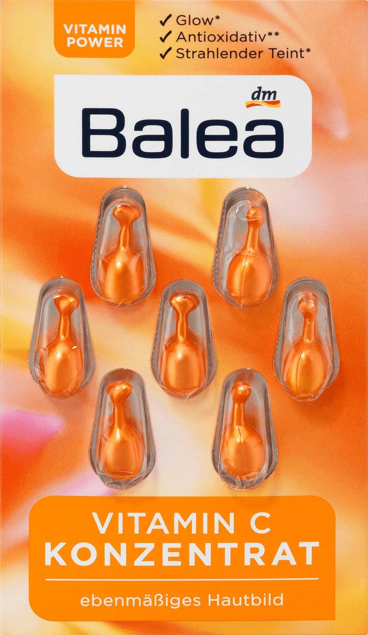 Концентрат для обличчя Balea Vitamin C відновлення 7 шт. (4058172329647)