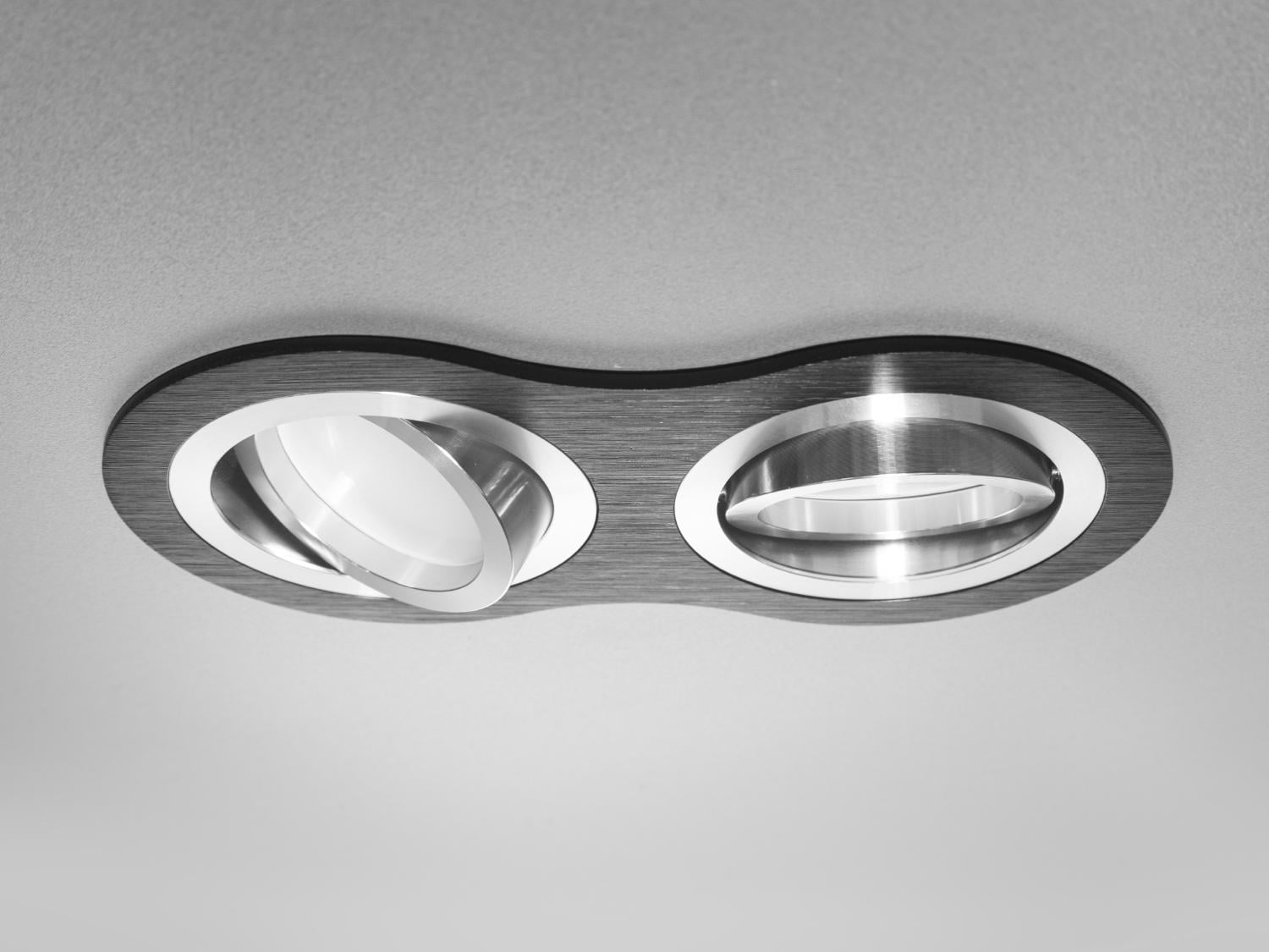 Точечный светильник Аluminium (QXL-160B-11-2-BK+SL)