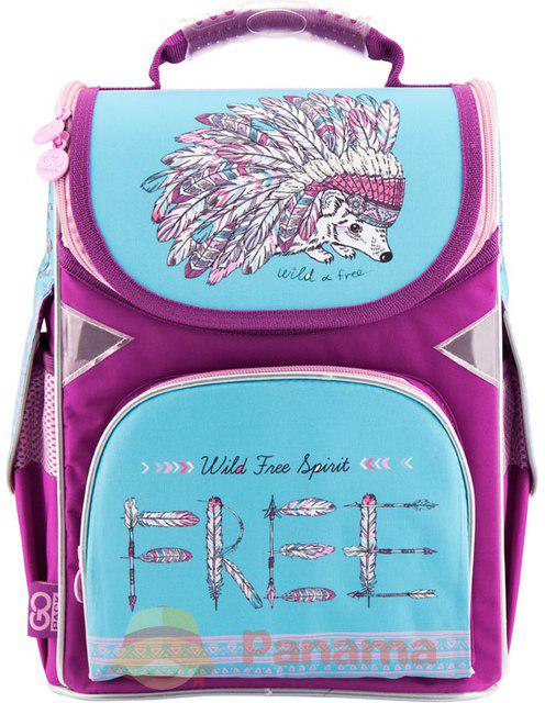 Рюкзак школьный GoPack 34х26х13 см 11 л Черный (go18-5001s-2)