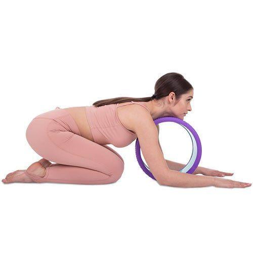 Кільце для йоги Fit Wheel Yoga FI-2436 Фіолетовий (56508024) - фото 9