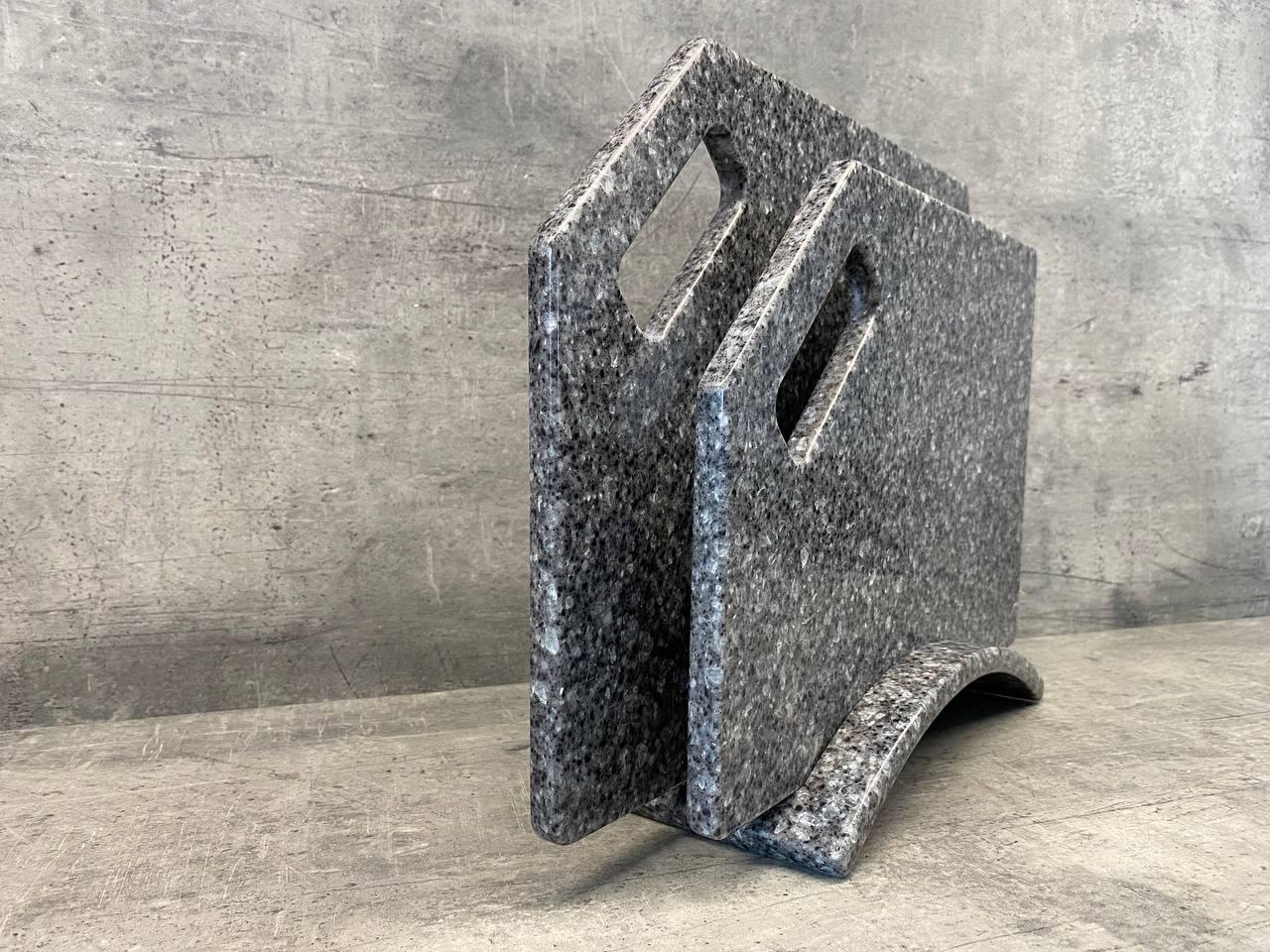 Набор кухонных досок Zenith из искусственного акрилового камня 2 шт. (23855612) - фото 2 Набор кухонных досок Zenith из искусственного акрилового камня 2 шт. (23855612) - фото 2