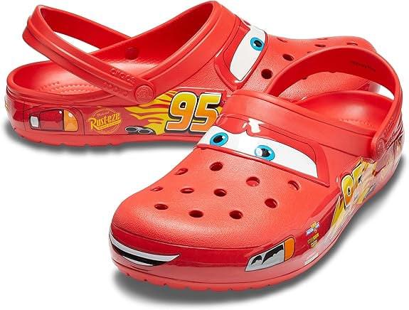 Крокси чоловічі Crocs Crocband Lightning McQueen р. 39-40 Червоний (19347)