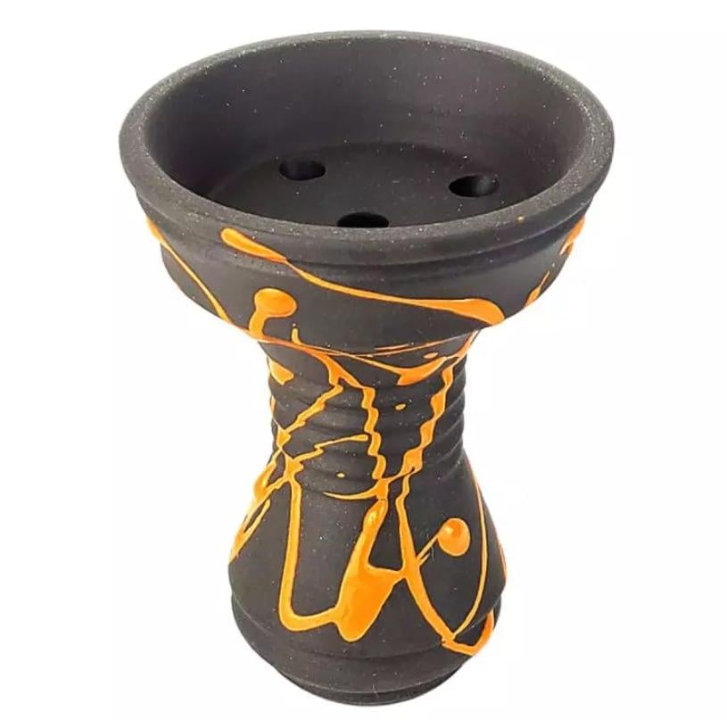 Чаша для кальяна Gusto Bowls Killa Bowl Black/Orange (15285)