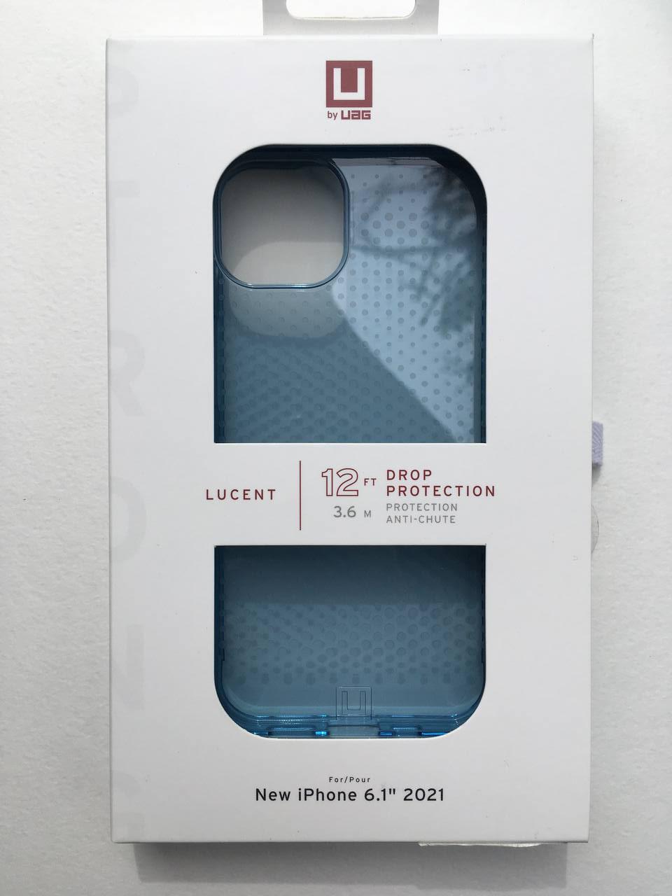 Чехол противоударный UAG Lucent () 11317N315858 для Iphone 13 (6.1") Blue - фото 10