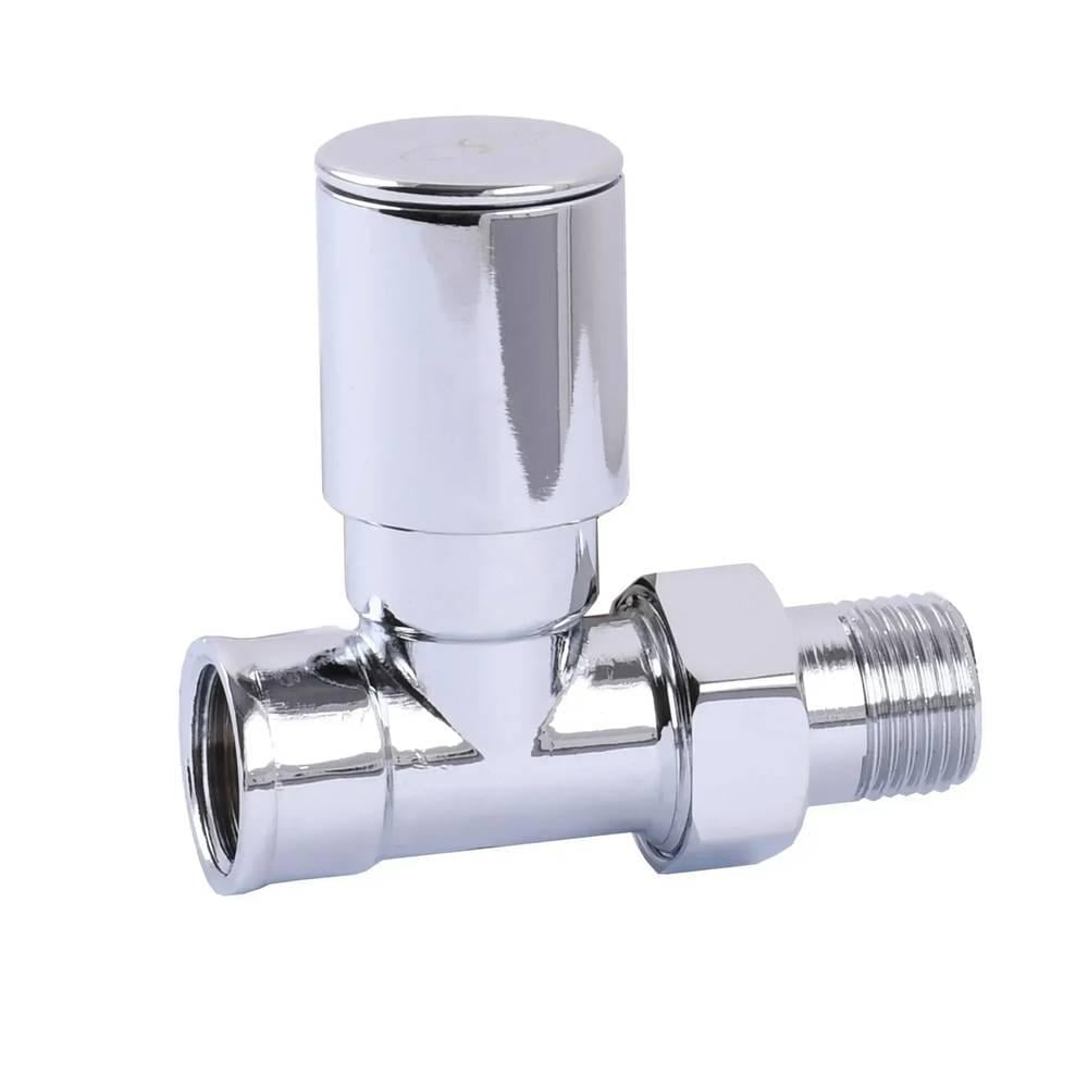 Кран радиаторный Solomon прямой 1/2" ВЗ с накидной гайкой под вентиль (44540) Кран радиаторный Solomon прямой 1/2" ВЗ с накидной гайкой под вентиль (44540)