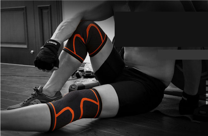 Наколінник Aolikes спортивний еластичний фіксатор суглоба 2 шт. M (01427) - фото 3 Наколінник Aolikes спортивний еластичний фіксатор суглоба 2 шт. M (01427) - фото 3