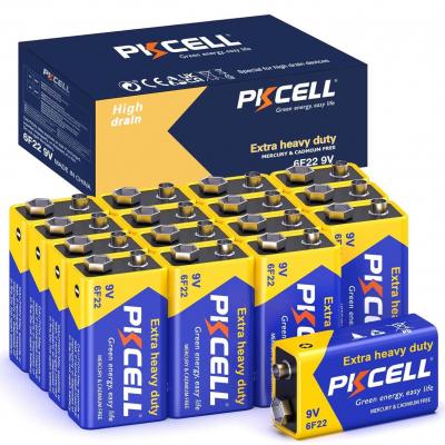 Батарейки PKCELL Super Heavy Duty Krona 20 шт./уп. - фото 1 Батарейки PKCELL Super Heavy Duty Krona 20 шт./уп. - фото 1