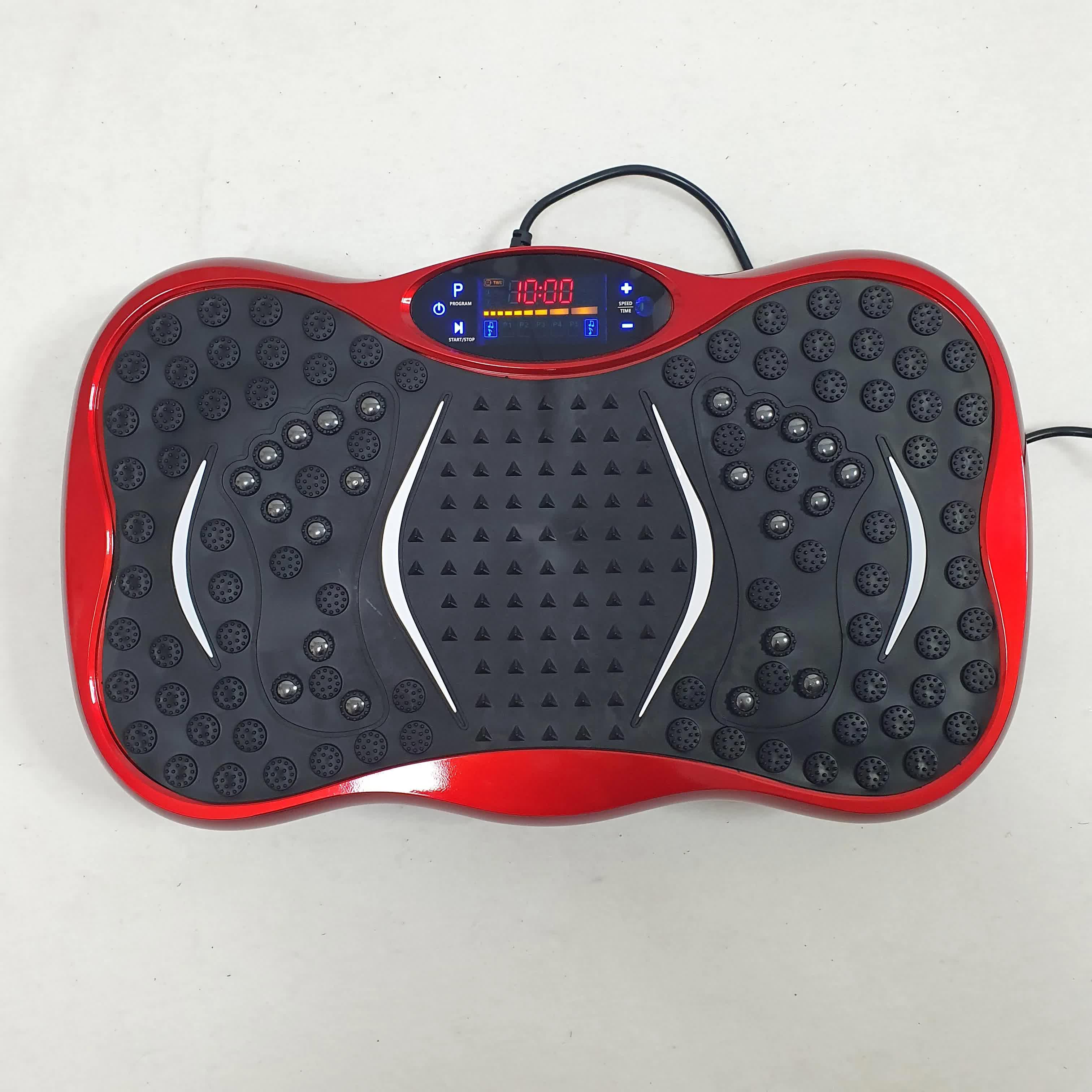 Виброплатформа тренировочная с пультом петлями и эспандерами для снижения веса (TSVP-1-Red) - фото 5 Виброплатформа тренировочная с пультом петлями и эспандерами для снижения веса (TSVP-1-Red) - фото 5