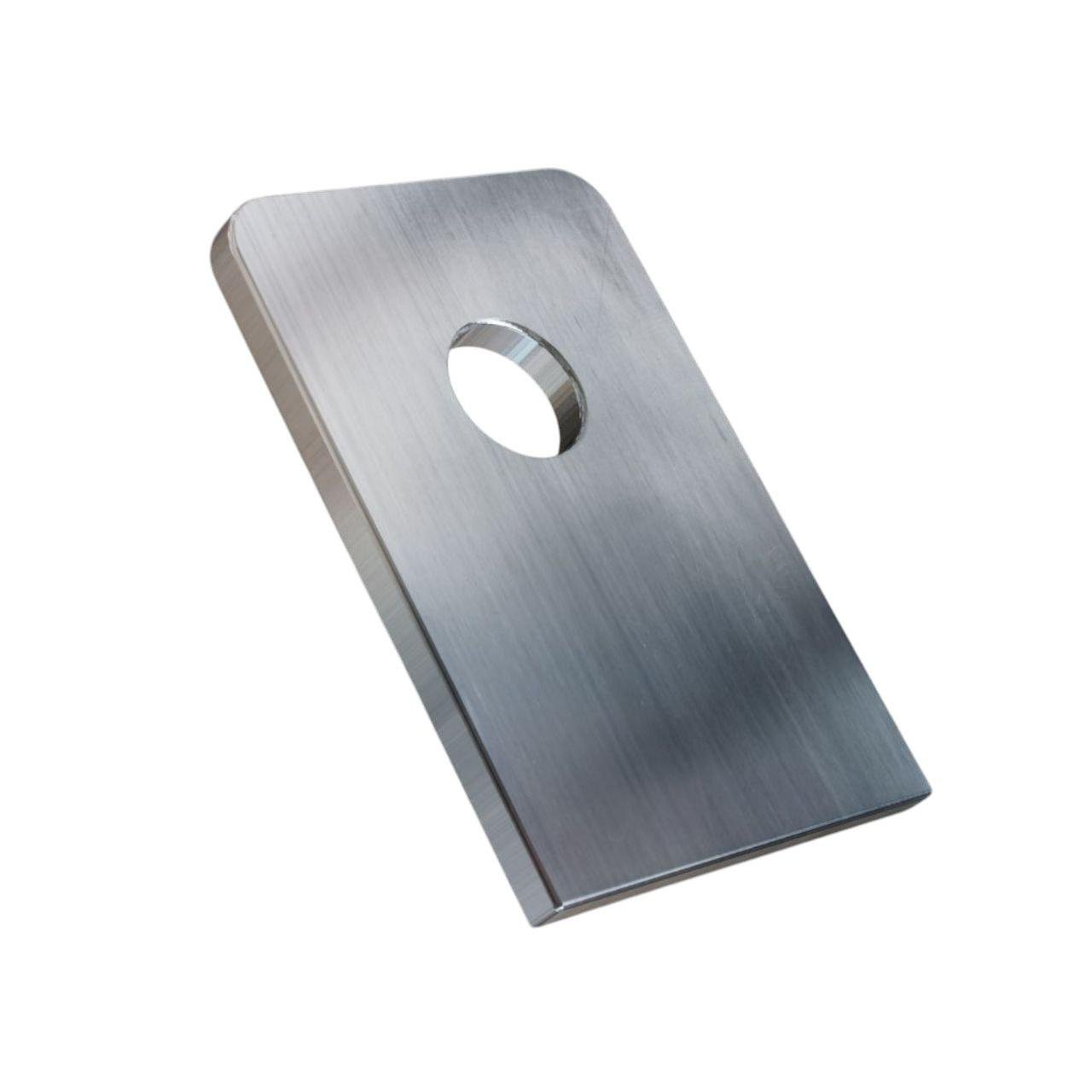 Ушко монтажное приварное стальное прямое 60х40 толщина 4 мм, отверстие 12 мм для навесного замка 1 шт. (2634341451/К1384)