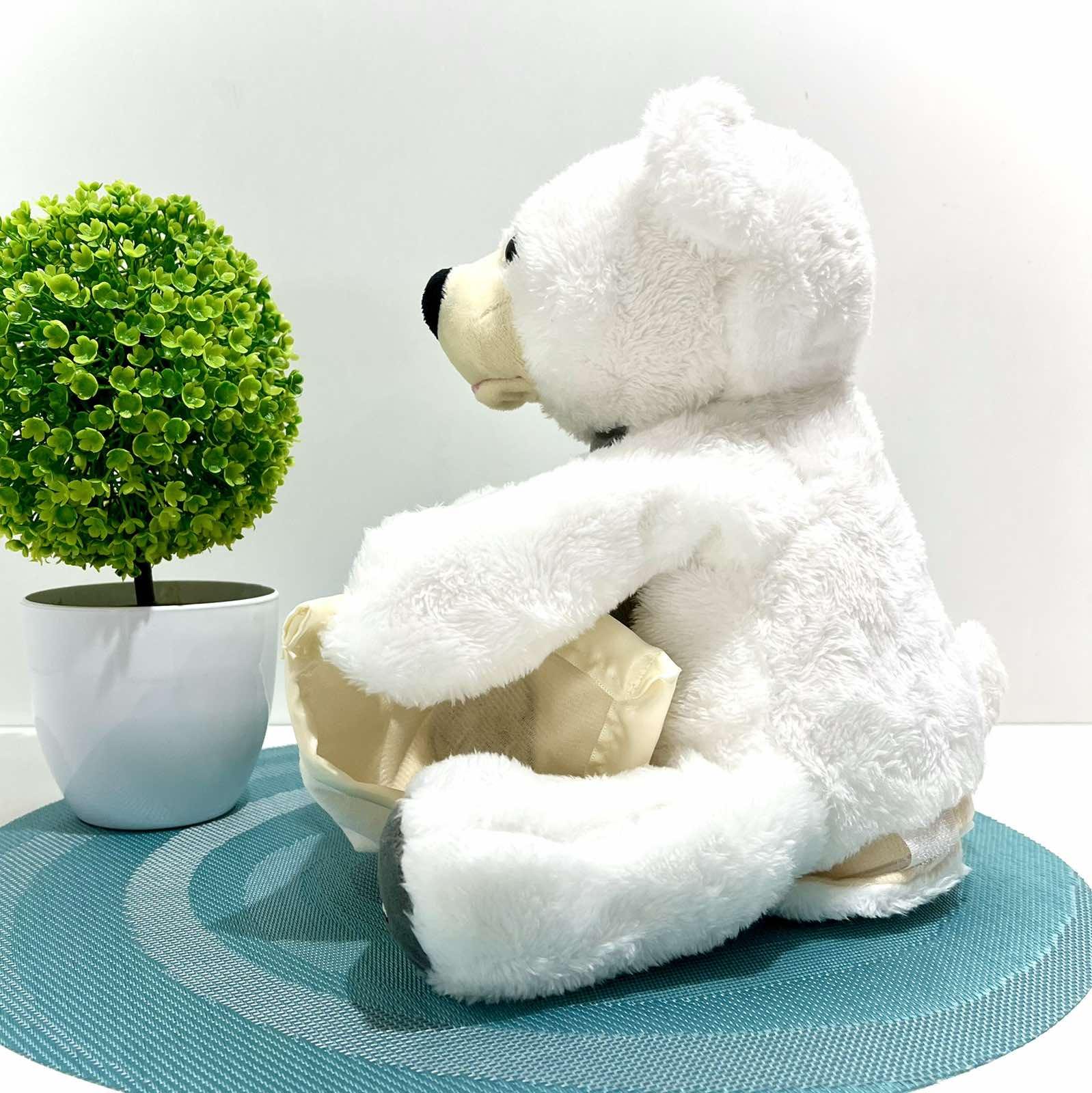 Интерактивная игрушка Мишка-сказочник играет в прятки/рассказывает сказки Белый (M 5843 I UA) - фото 4 Интерактивная игрушка Мишка-сказочник играет в прятки/рассказывает сказки Белый (M 5843 I UA) - фото 4