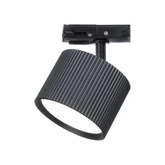 Світильник-спот трековий поворотний Maxus Track Wave Base без лампи GX53 Black (28686154) - фото 2