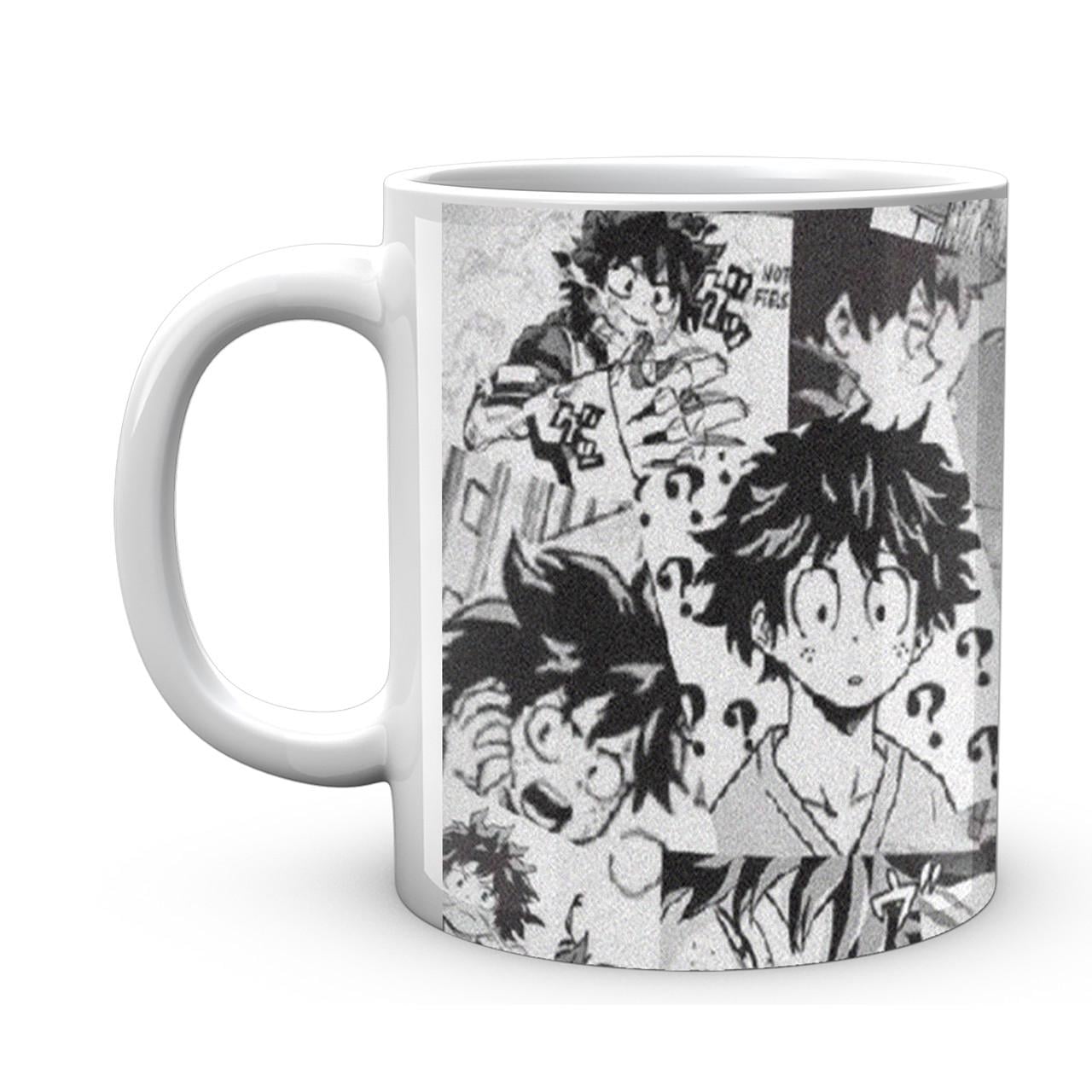 Чашка Gee! Моя геройская академия My Hero Academia Мидория Манга коллаж MHA 02.534