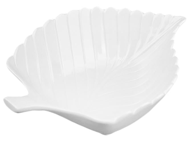 Блюдо фарфоровое Лист 25х18 см (MMS-MC4287-9,75) Блюдо фарфоровое Лист 25х18 см (MMS-MC4287-9,75)