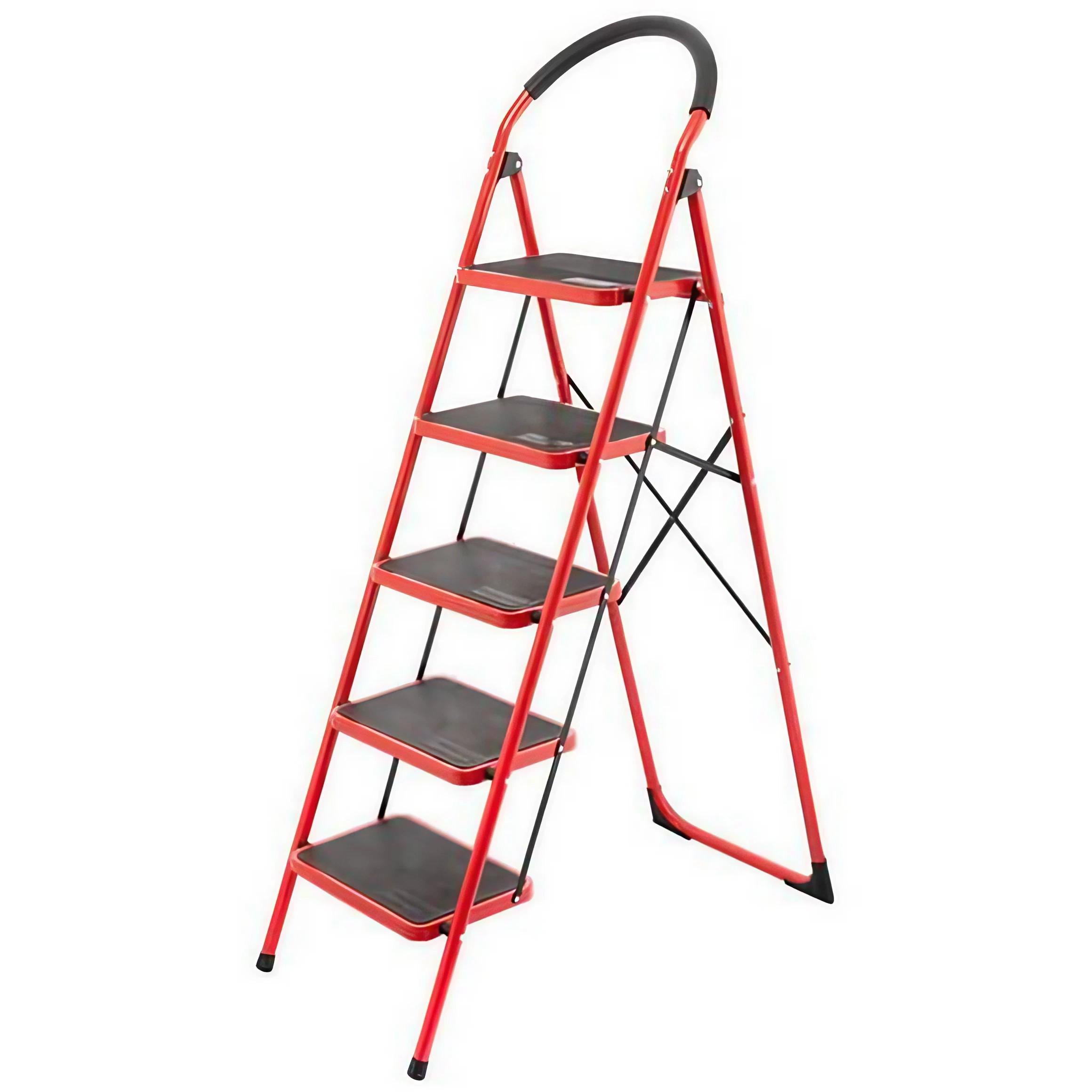 Лестница складная с 5 ступенями (jmx-8745)