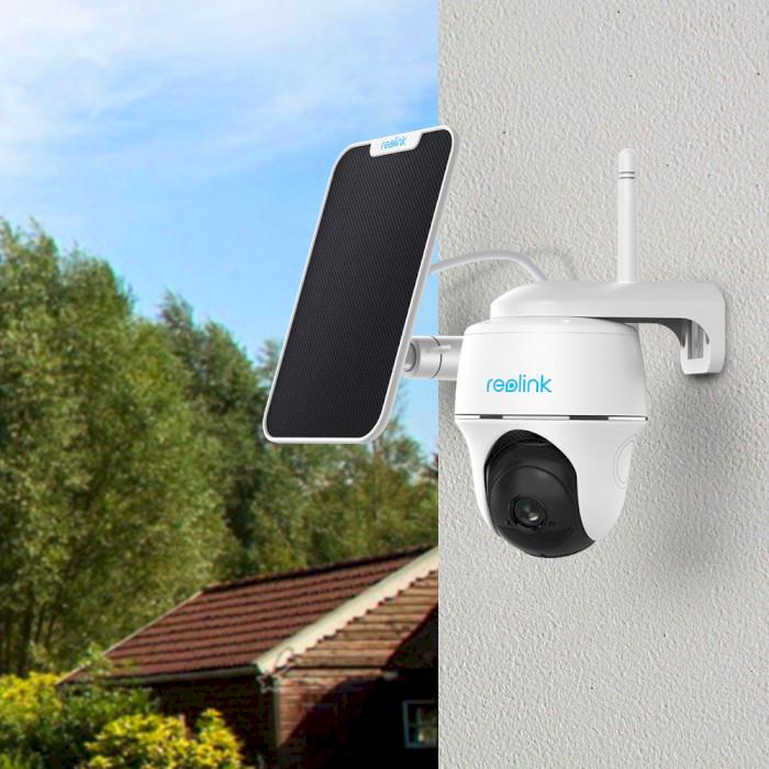 Камера відеоспостереження IP поворотна Reolink Argus PT 4MP WiFi 6000 mAh IP64 White (6780aae7) - фото 5