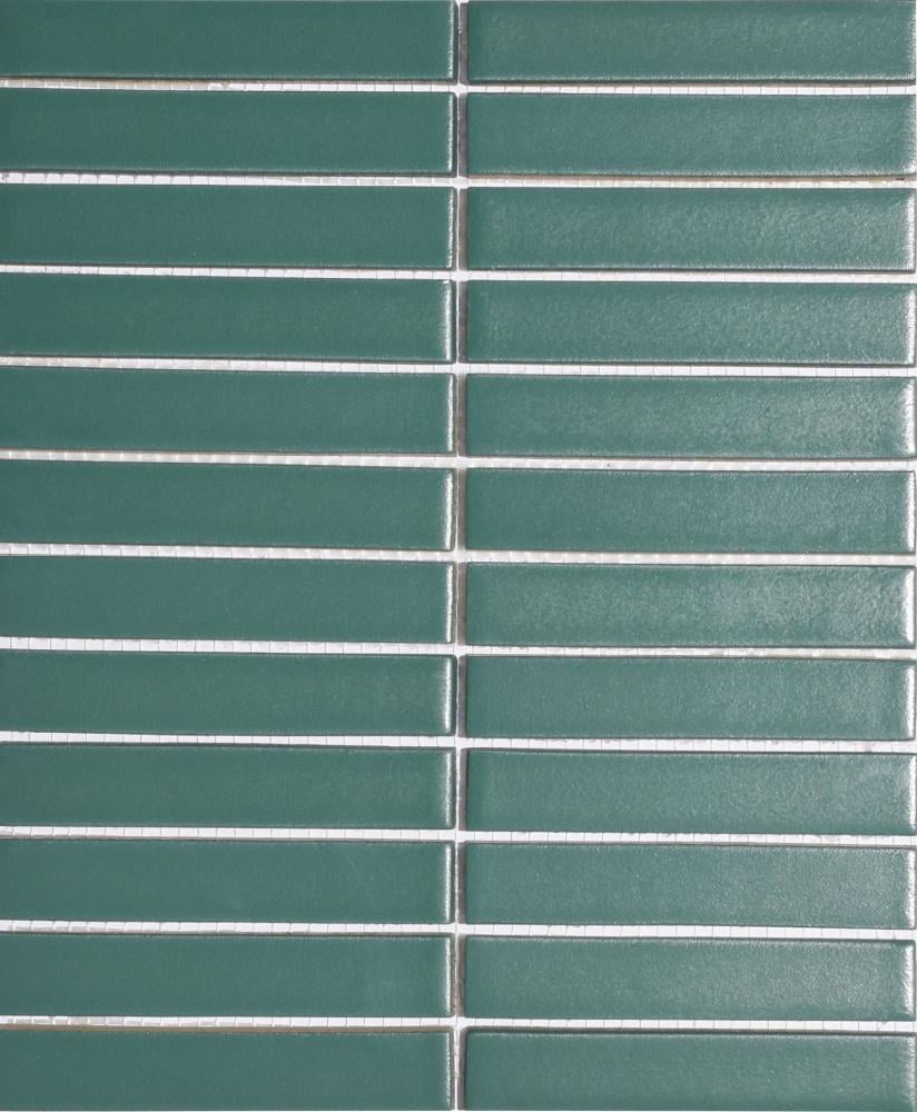 Мозаика керамическая Kotto Ceramica Kit Kat K 6017 252x300x9 мм 23x124 мм Aquamarine (20459080)