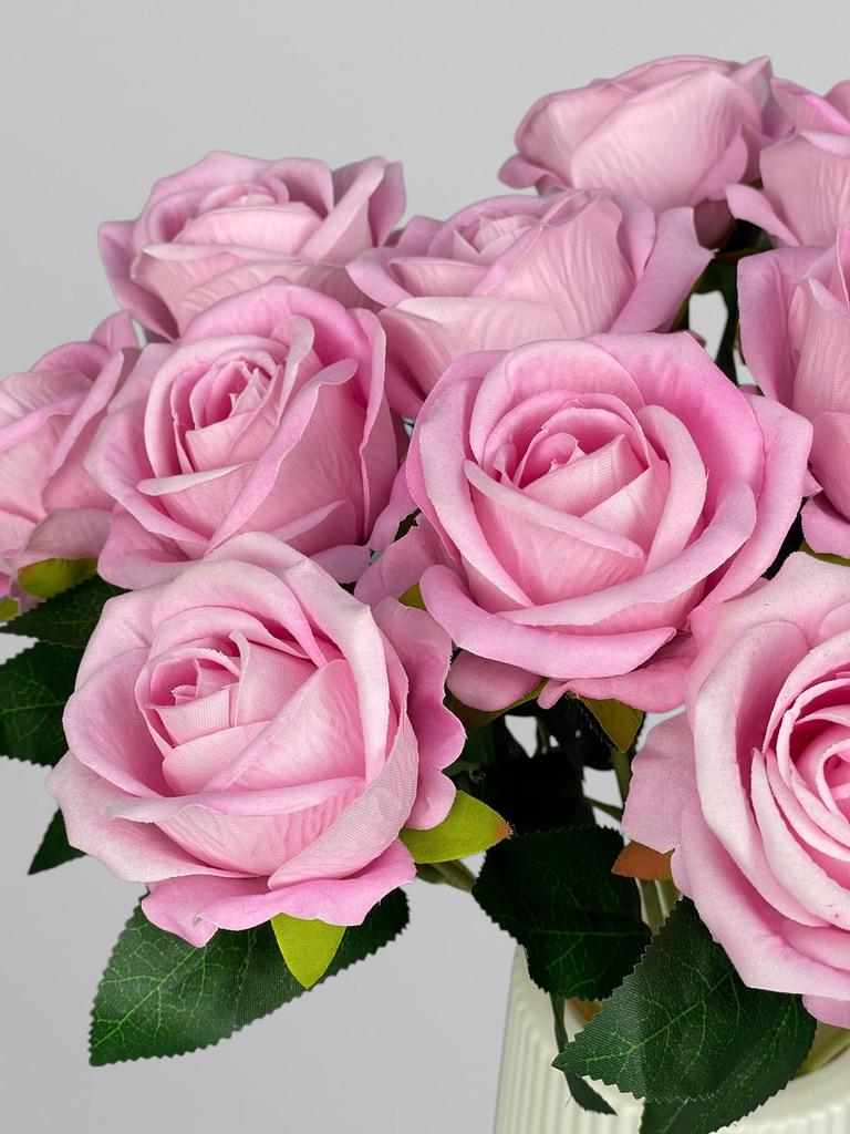 Роза на стебле 51 см Розовый (К02081) - фото 7 Роза на стебле 51 см Розовый (К02081) - фото 7