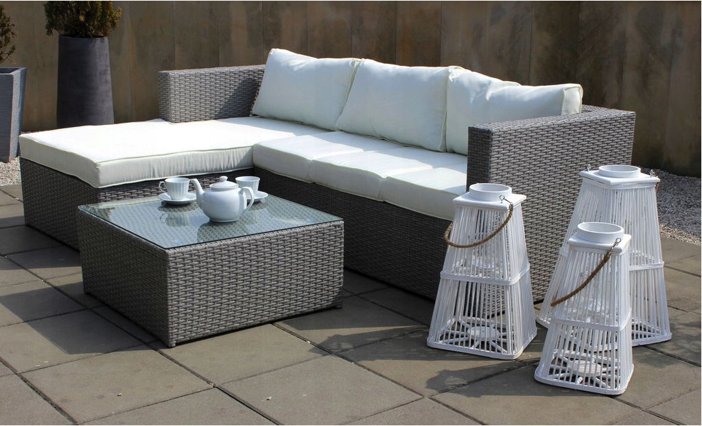 Комплект садовой мебели Chomik GARDEN LINE ATRANI Серый/Бежевый