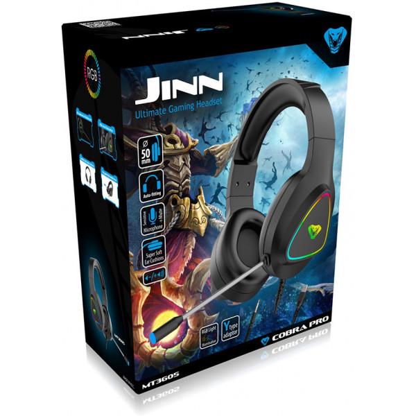 Наушники Media-Tech Cobra Pro Jinn RGB Black (MT3605) - фото 6