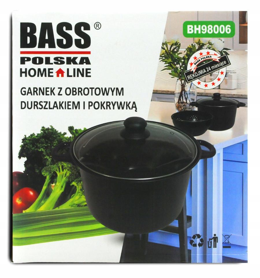 Каструля з друшляком та кришкою Bass Polska BH 98006 (10313432) - фото 7