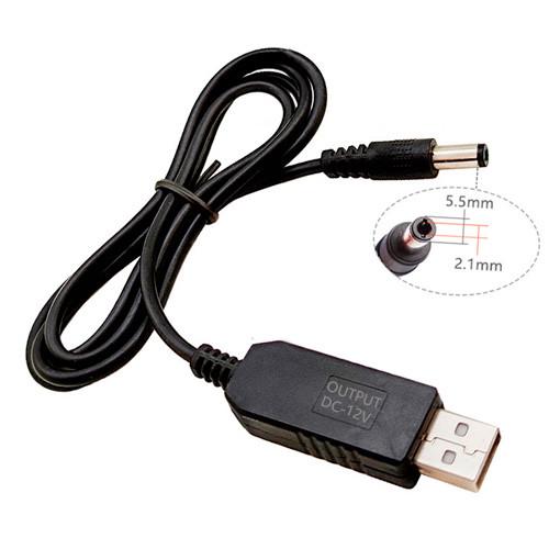 Кабель перехідник USB-DC 5,5x2,1 мм 100 см 5-9В (10440795) - фото 2