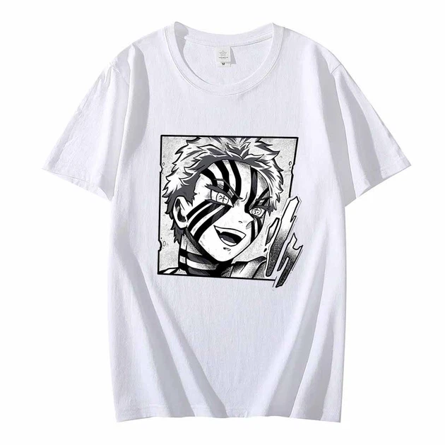 Футболка мужская Клинок Рассекающий Демонов/Аказа OS Белый (AnimeT1012)