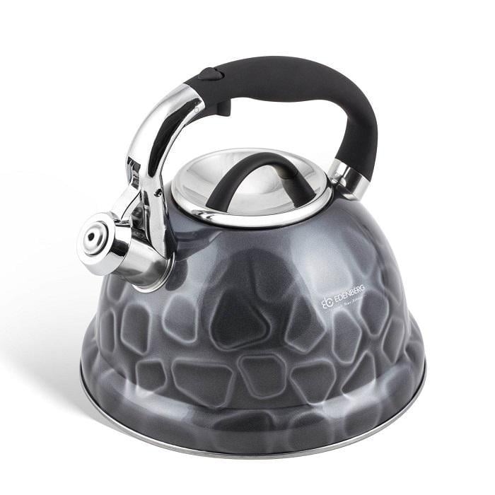 Чайник із свистком Edenberg EB-1910 з турбо індукційним дном 3 л (EB-1910-3) - фото 3 Чайник із свистком Edenberg EB-1910 з турбо індукційним дном 3 л (EB-1910-3) - фото 3