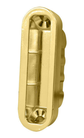 Планка відповідна AGB B024020503 до механізму Polaris латунь полірована (2525583675)