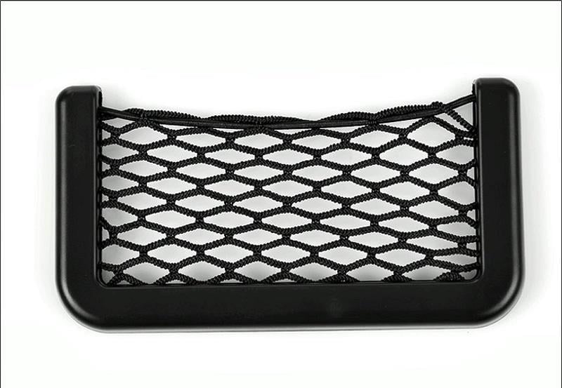 Карман сетчатый на скотче для авто 15х8 см (36133) Карман сетчатый на скотче для авто 15х8 см (36133)