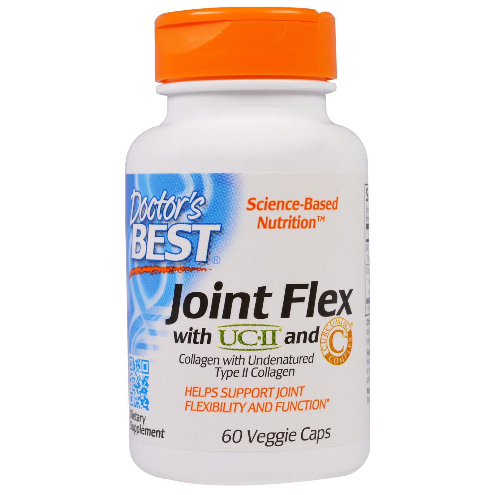 Комплекс для поддержки суставов Doctor's Best Joint Flex 60 гелевых капсул (DRB00409)