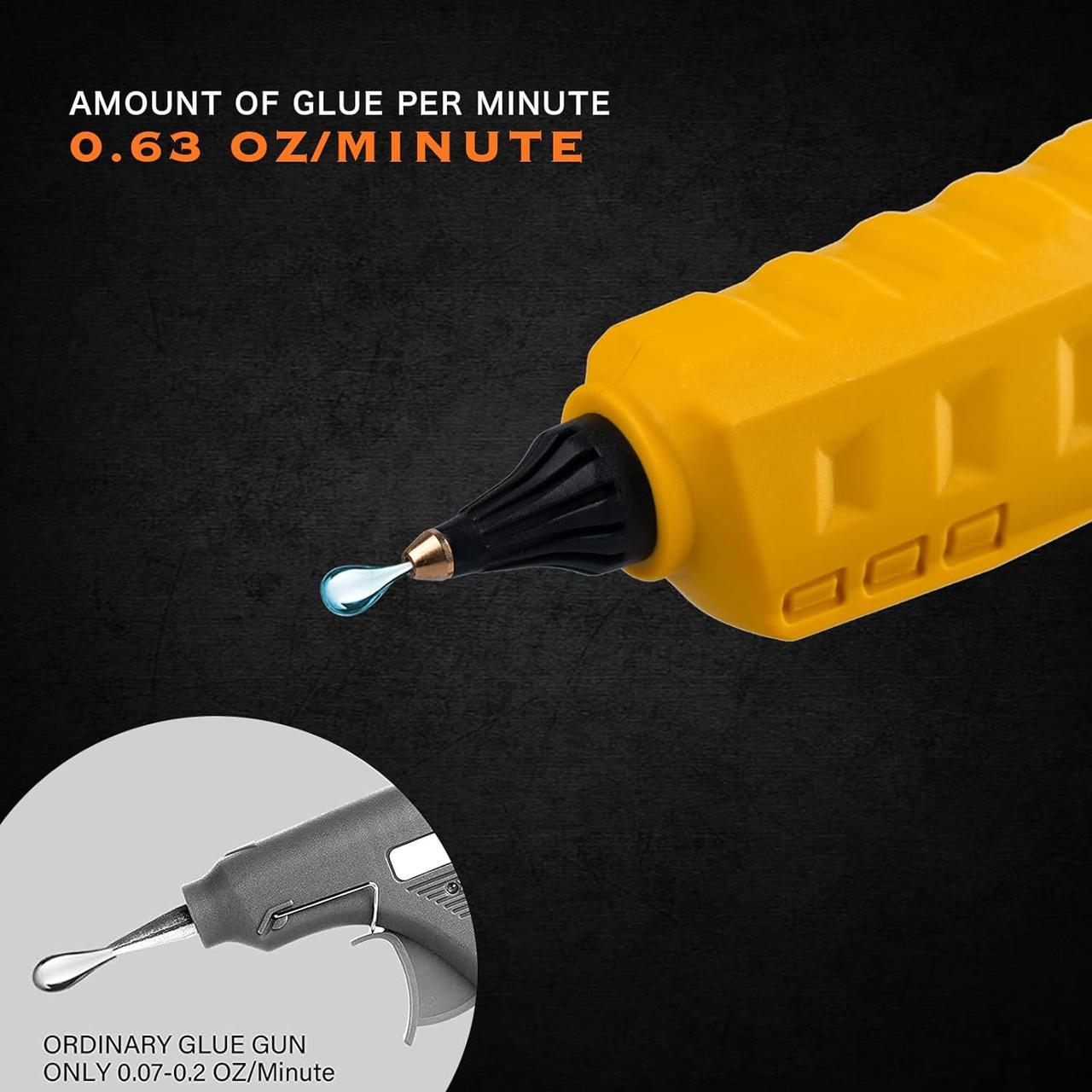 Пістолет клейовий бездротовий Mellif 100 Вт 20 В - фото 4