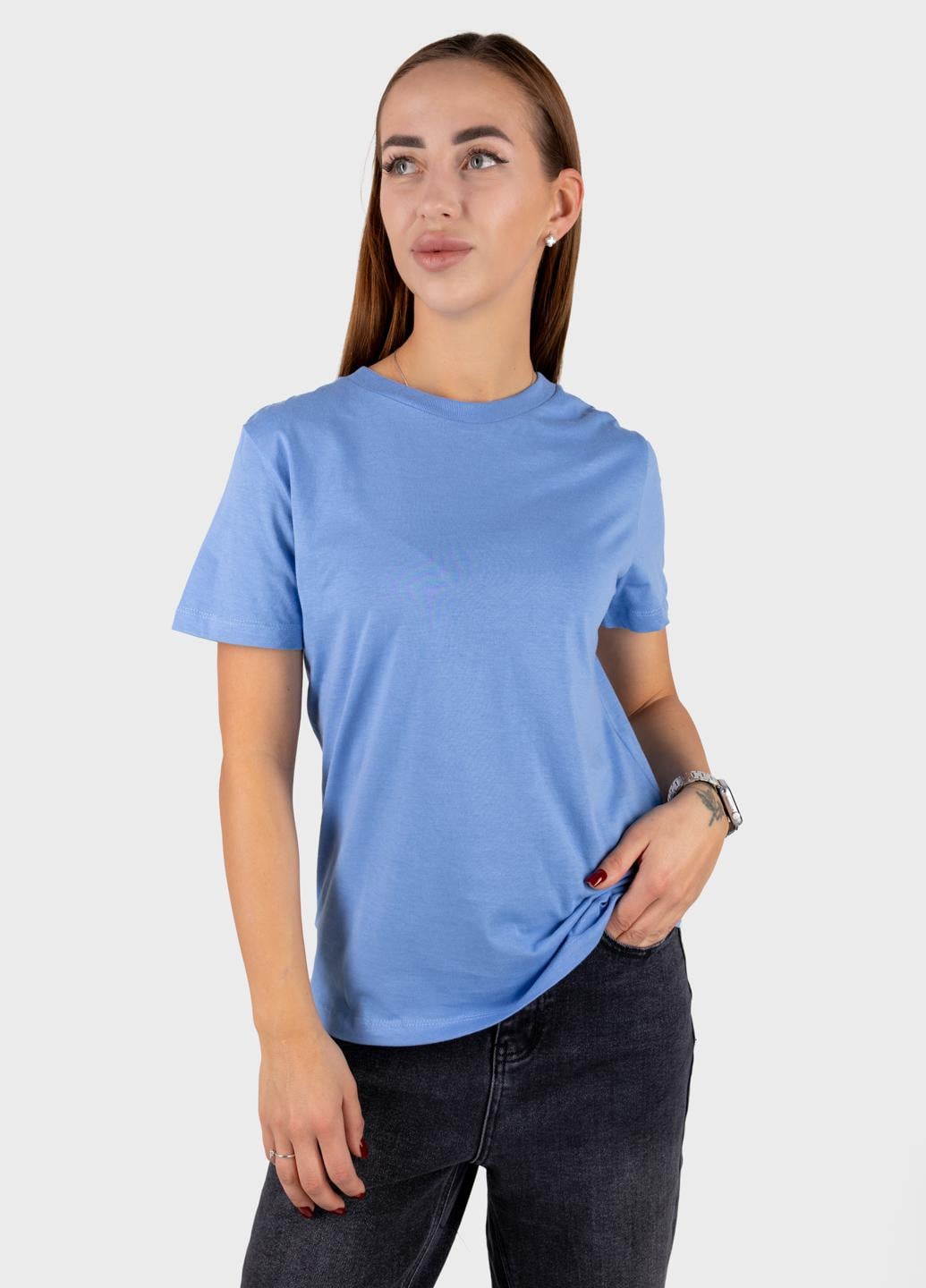 Футболка женская Fashion 103691 S Синий Футболка женская Fashion 103691 S Синий