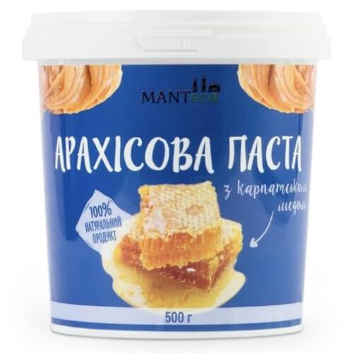 Ореховая паста Manteca с медом 500 г (MNT-55085) Ореховая паста Manteca с медом 500 г (MNT-55085)