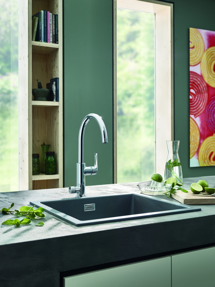 Смеситель для кухни с подключением к фильтру Grohe Blue Pure (31722000) - фото 7