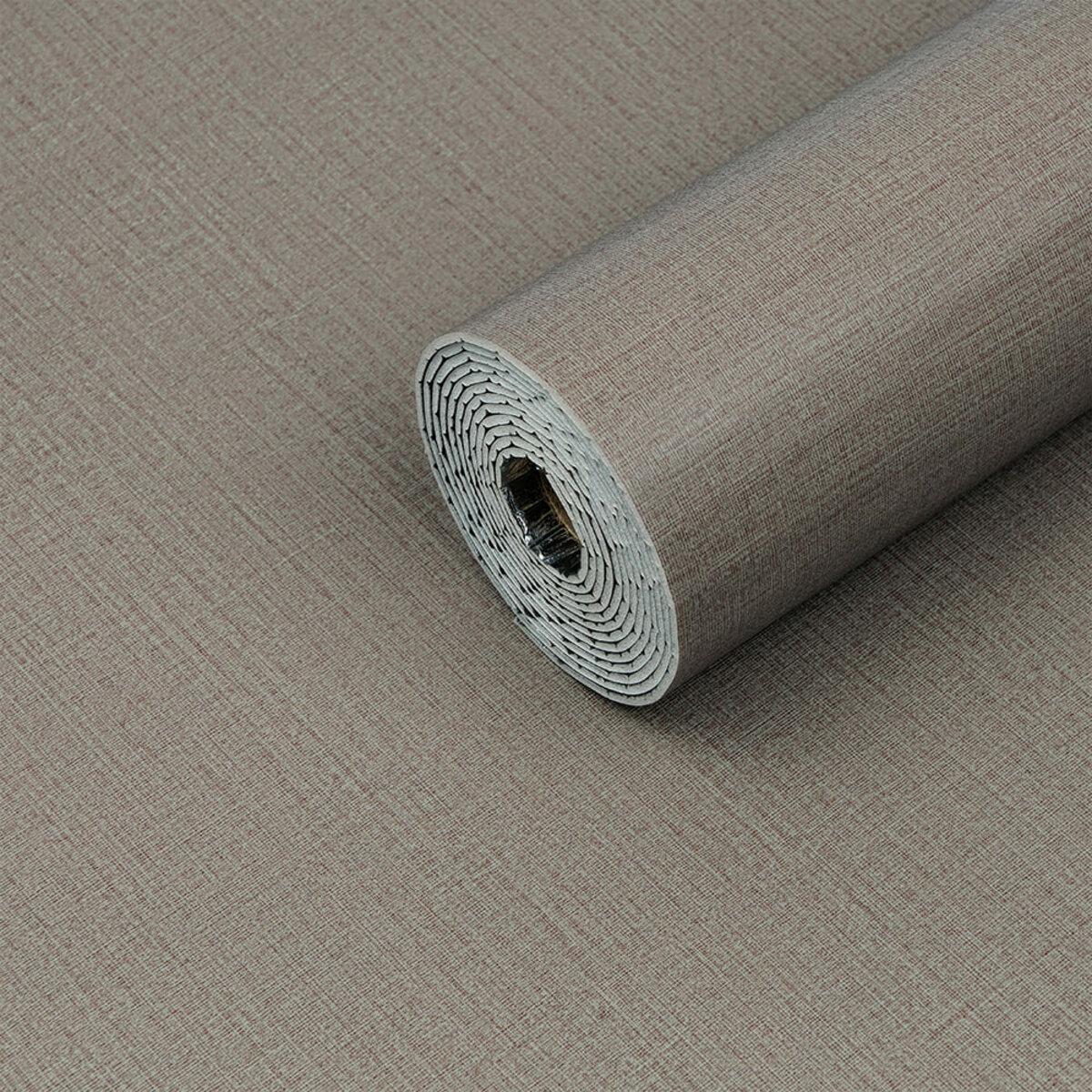 Плитка самоклеящаяся виниловая в рулоне 600х300х2 мм Светло-коричневый лен матовый (SW-00002044)