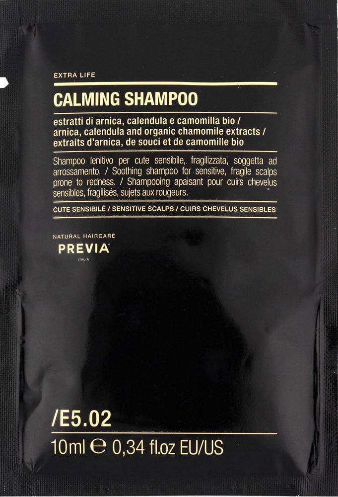 Шампунь PREVIA E5.02 Calming Shampoo для чутливої шкіри голови 10 мл (12333) Шампунь PREVIA E5.02 Calming Shampoo для чутливої шкіри голови 10 мл (12333)