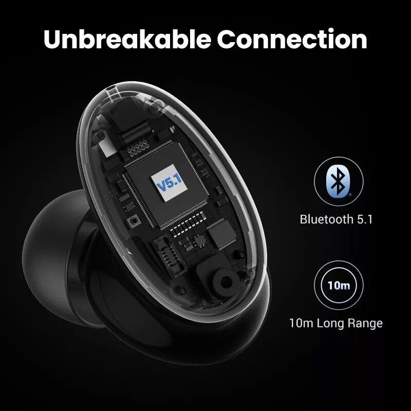 Навушники UGREEN Hybrid Active Noise-Cancelling Earbuds WS118 (90242) - фото 4