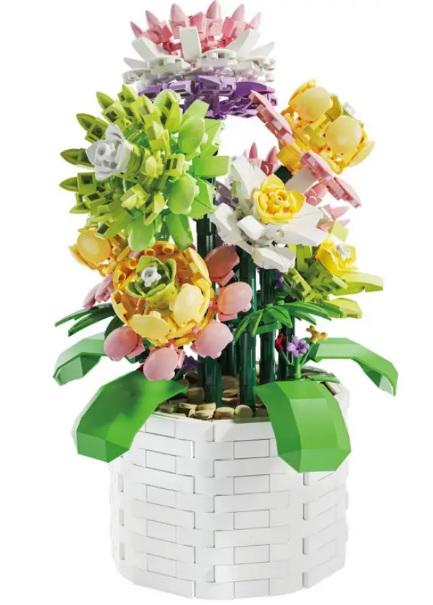 Конструктор для интерьера Luxurious Cactus серия For You Кактус 1059 деталей (2104619349)