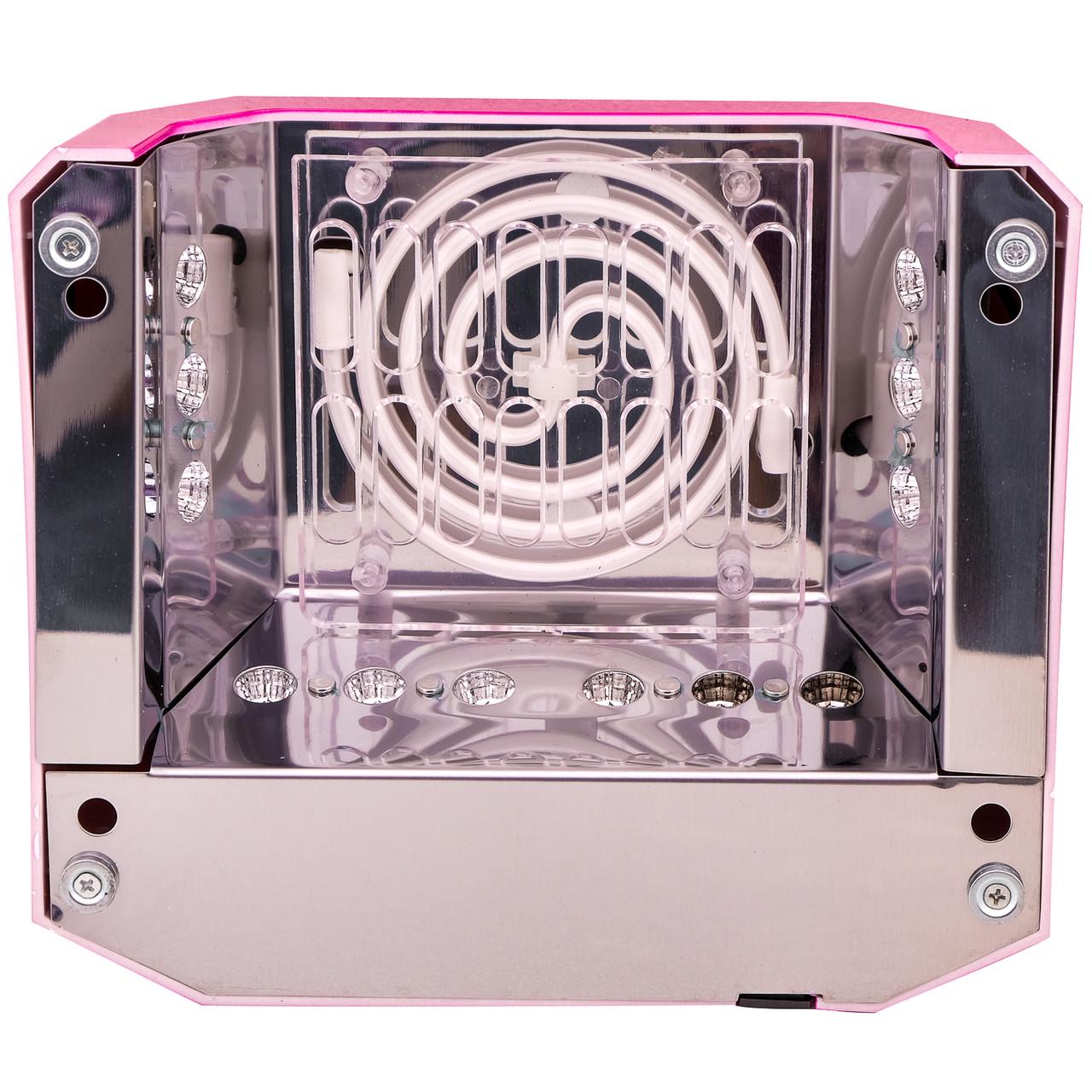 Лампа для маникюра SUN Diamond CCFL/LED 36W Малиновый (130686) - фото 4