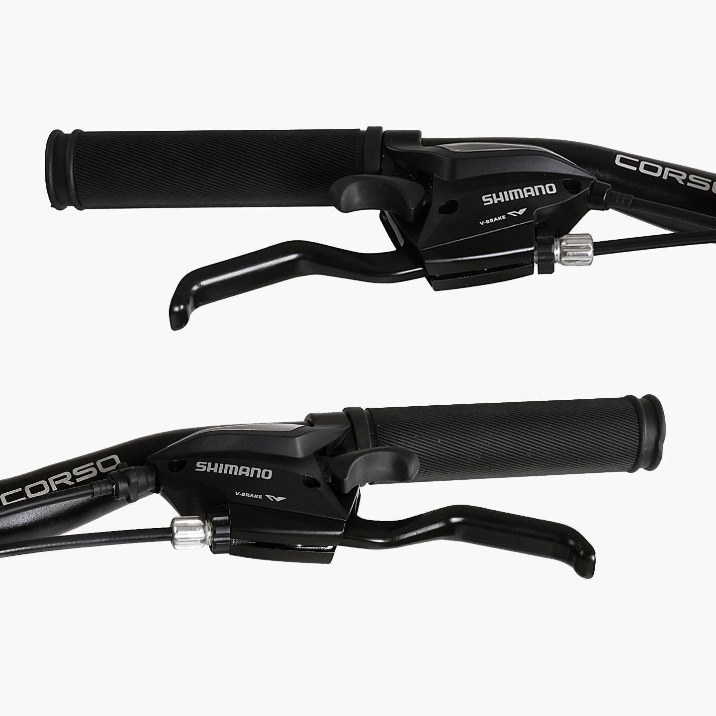 Велосипед горный подростковый алюминиевый Corso Evolution 24" литые диски рама 11" Белый - фото 8 Велосипед горный подростковый алюминиевый Corso Evolution 24" литые диски рама 11" Белый - фото 8