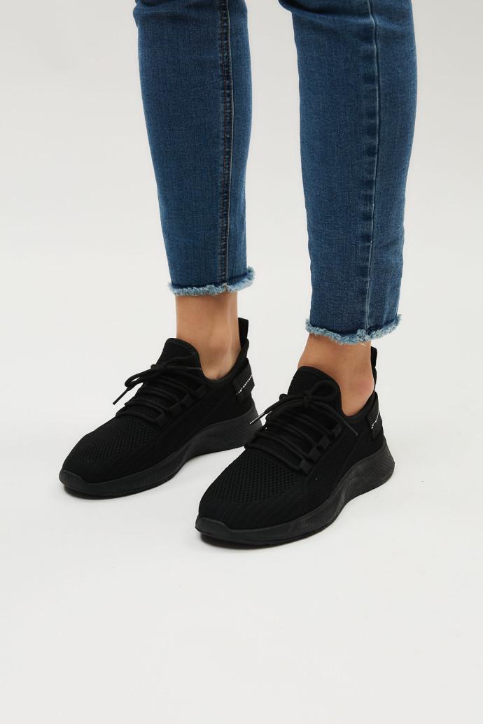 Кросівки жіночі демісезонні LONZA р. 36 Чорний (199152) - фото 4