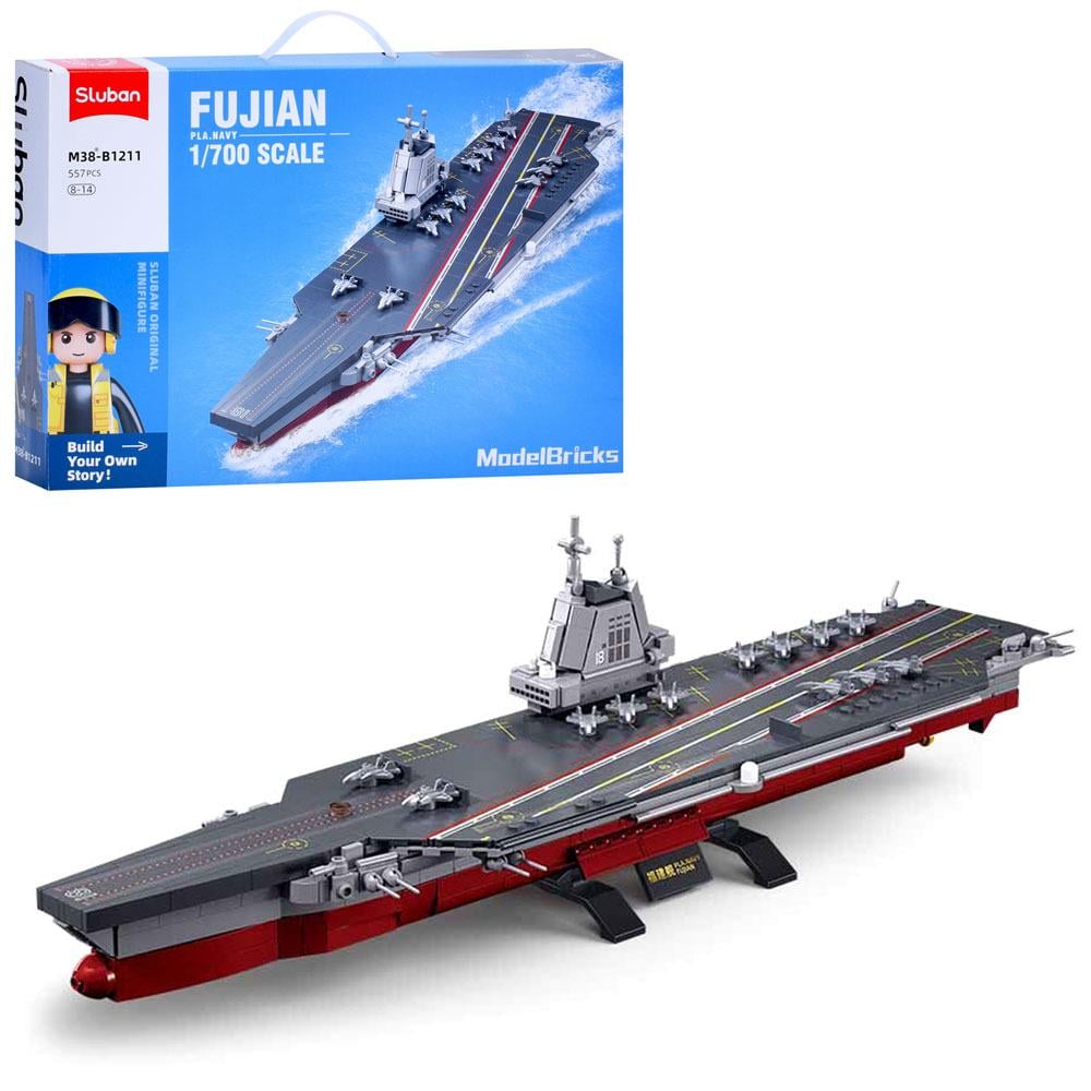 Конструктор Sluban Авианосец 557 дет. (M38-B1211) - фото 2